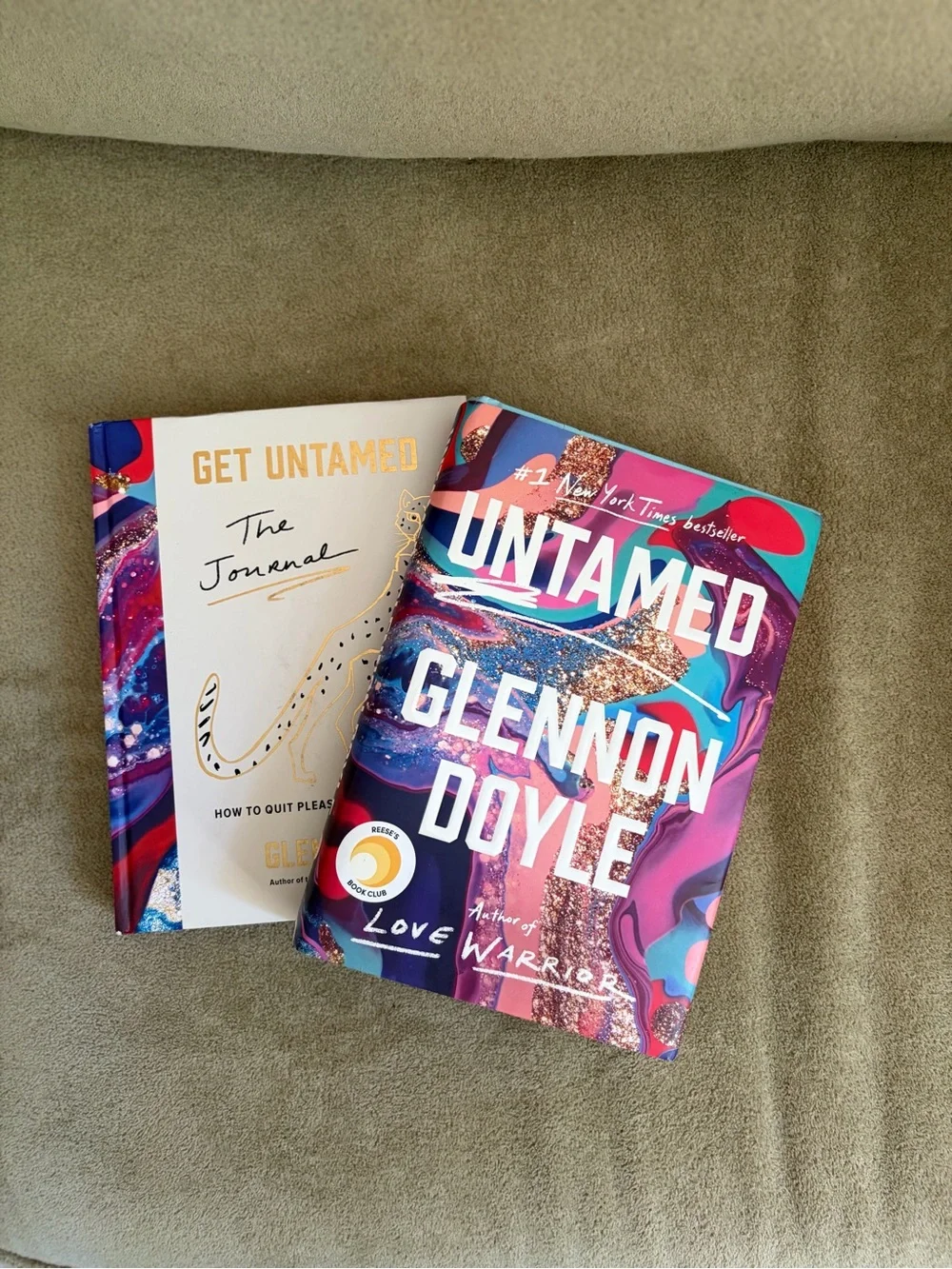 Untamed Book & Get Untamed Journal by Glennon Doyle Bundle/Gift Set